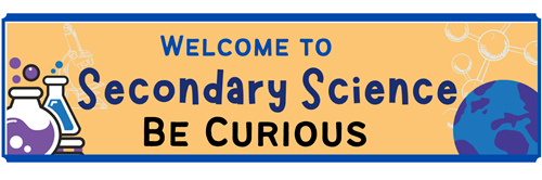 Secondary Science Banner